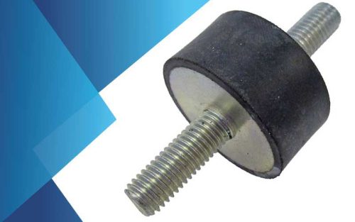 VONKAJŠIA JEDNOTKA gumový držiak tlmiaci vibrácie 42x37 mm VEĽKÝ / Rezgéscsillapító gumibak nagy