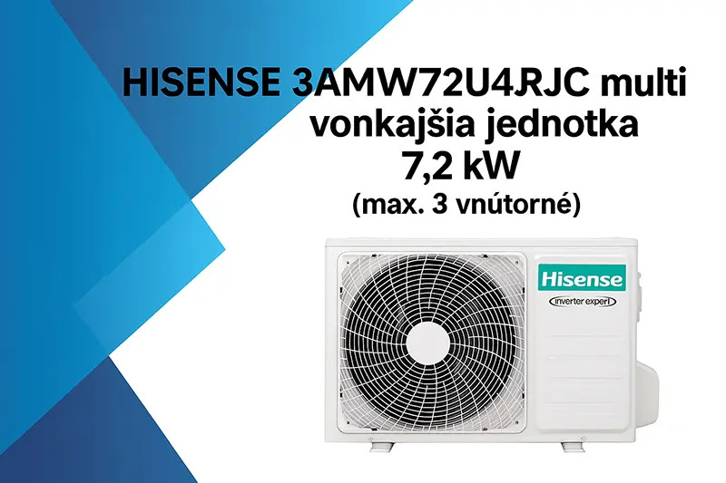 HISENSE 3AMW72U4RJC multi vonkajšia jednotka 7,2 kW | až 3 v